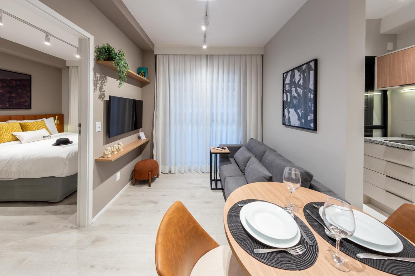 Apartament Charlie Contemporaneo Jardins Essential São Paulo Zewnętrze zdjęcie